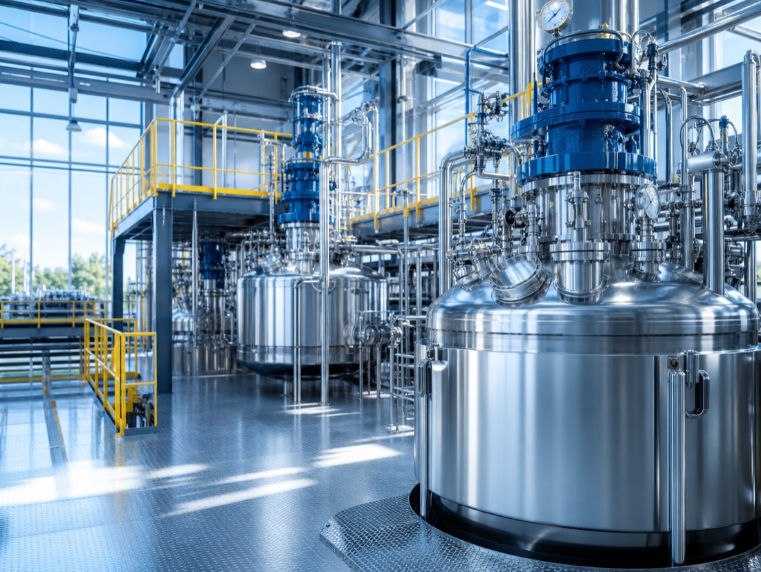 Tanques industriais em aço inox